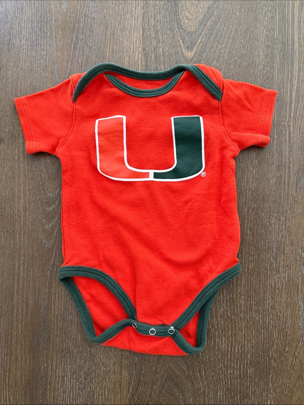 EUC Gen2 Miami Hurricane Onesie 3-6M